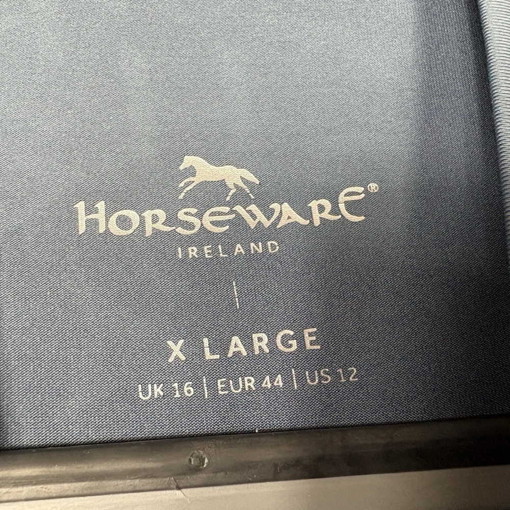 Horseware Ireland Size XL Keela Base Layer Top Blue Mock Neck Equestrian Stretch - Picture 6 of 9